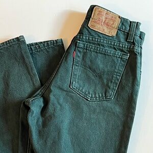Vintage 551 ‘s Levi’s Relaxed Tapered Fit Jeans